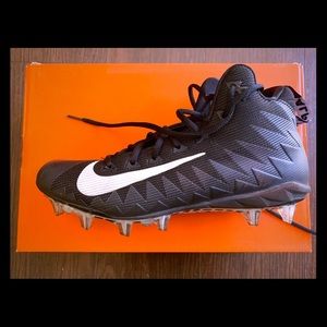 Nike Alpha Menace Pro Mid Black size 10